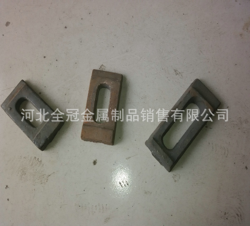 GDL轨道压板 WJK轨道压板 双孔压板 铁路轨道压板 P43压板