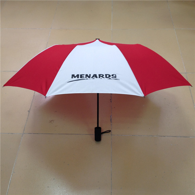深圳虹彩雨伞可定做优质二折自动精品伞两节自动雨伞广告伞定做