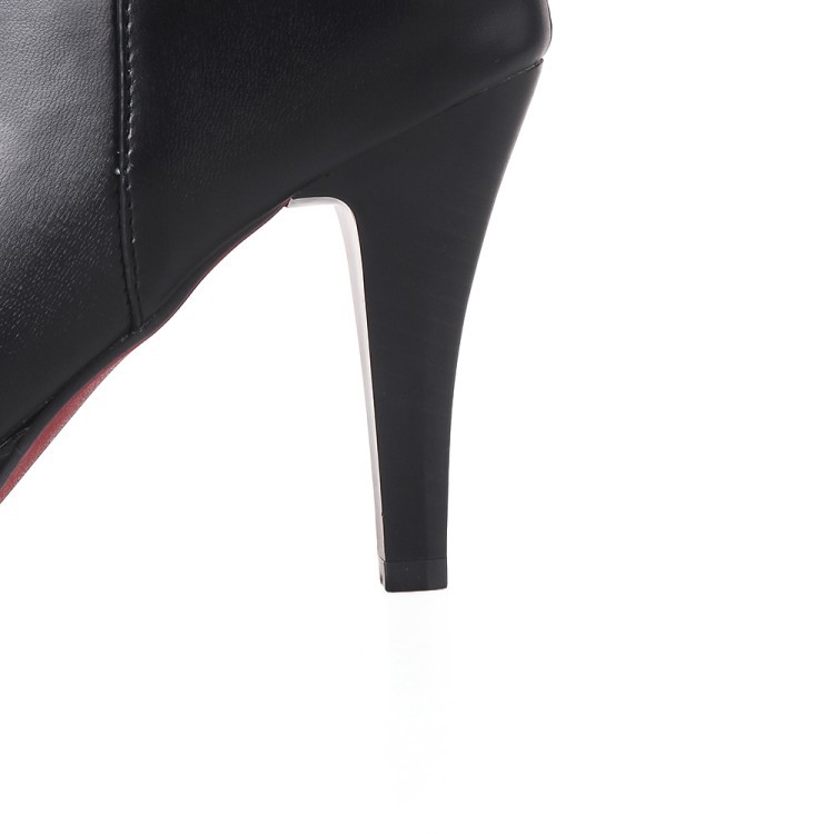 Bottes femme en PU artificiel - Ref 3355321 Image 35