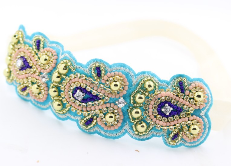 diamond beaded bracelet handmade