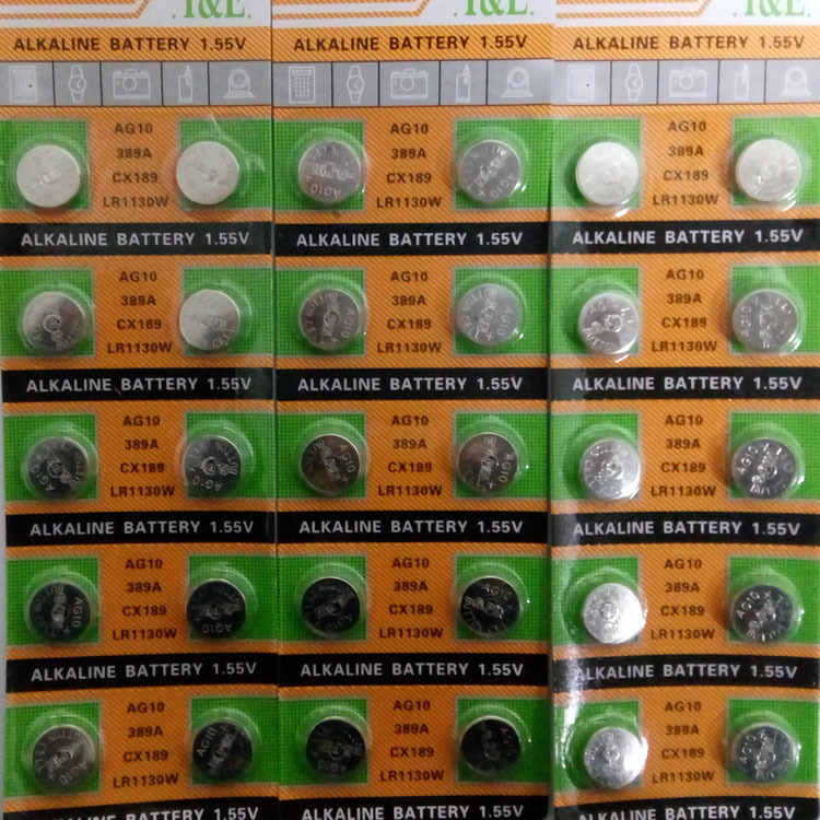 直销高品质 AG10纽扣电池 适用于本店部分念佛计数器|ru