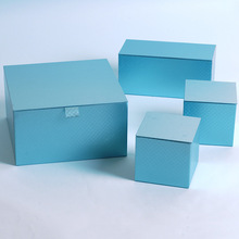 伊和諾創意唯美珠光4件套組合家居收納盒禮品禮物包裝盒