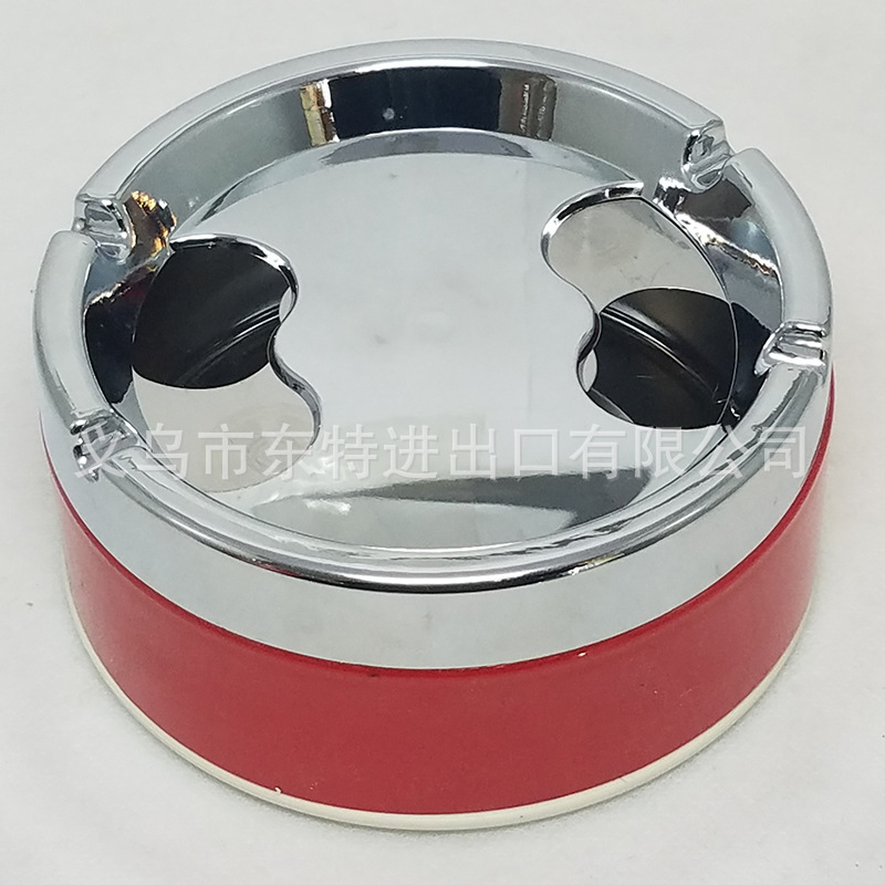 Factory direct sales of stainless steel rotary seal ashtrays, colorful gift ashtrays for bars, hotels and KTVS detail image 5