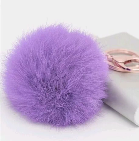 Металлический пуховый шар, модный подвес, брелок, Aliexpress, handmade, 8см