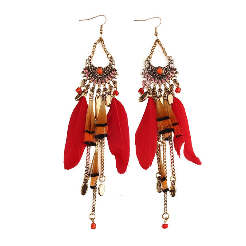 long earrings