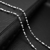 Fashionable bamboo chain, pendant stainless steel, necklace suitable for men and women, sweater, accessories