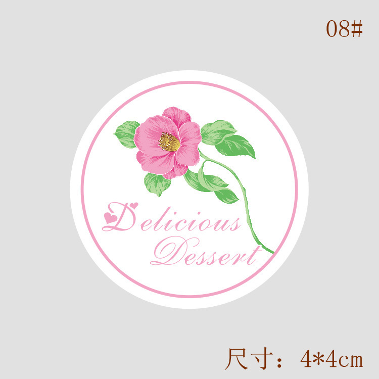 customized lovely the republic of korea baking decorate Mousse Cup West Point cake Inserted card Cake Illustration Insert card