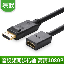 绿联 Displayport转hdmi 转接线 DP to HDMI转接头 DP转HDMI 母头