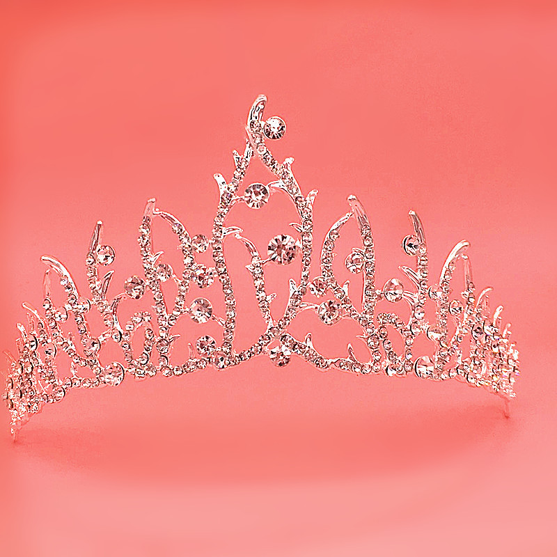 特价批发新娘饰品皇冠 合金头箍型皇冠淘宝热销婚庆头饰公主皇冠|ru