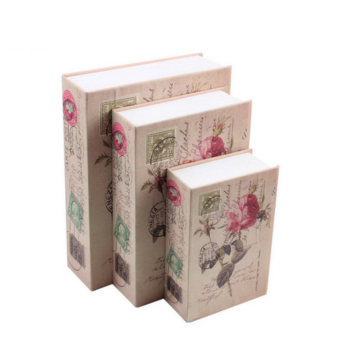 Creative Book Insurance Box Colorful Print European Famous Landmark Insurance Book Insurance Box Money Box Large One Piece Dropshipping