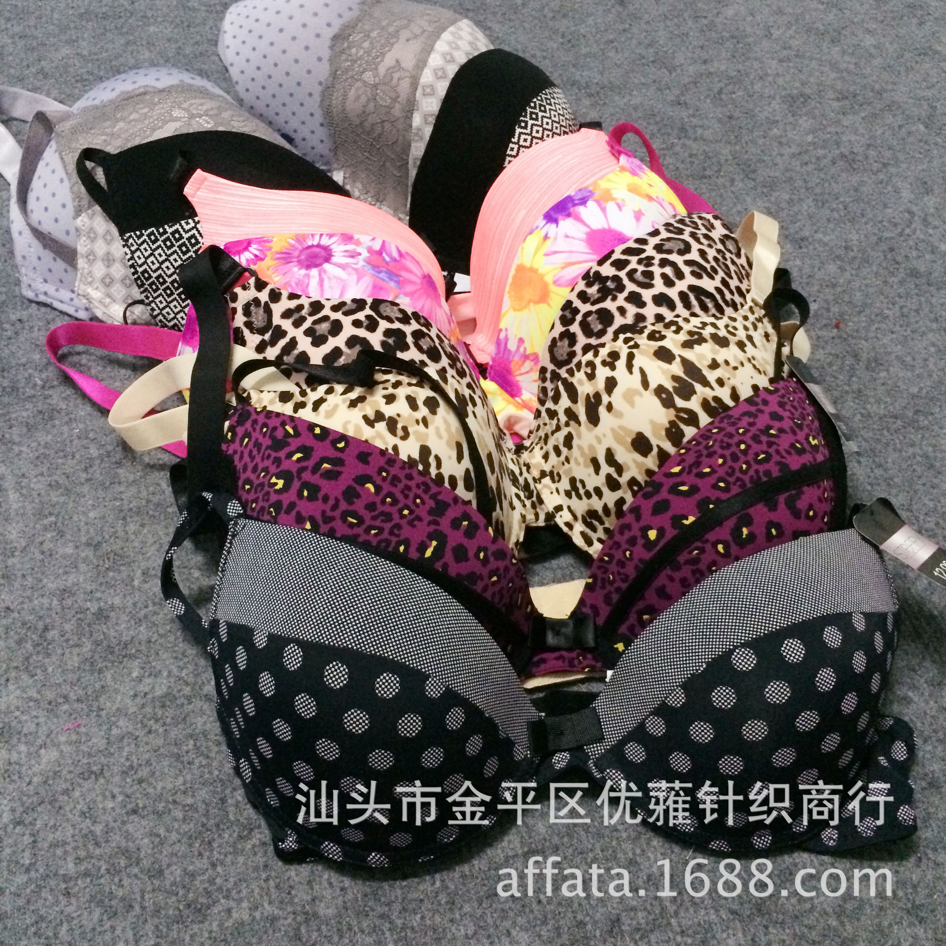 Large size bra D cup E cup F cup foreign...