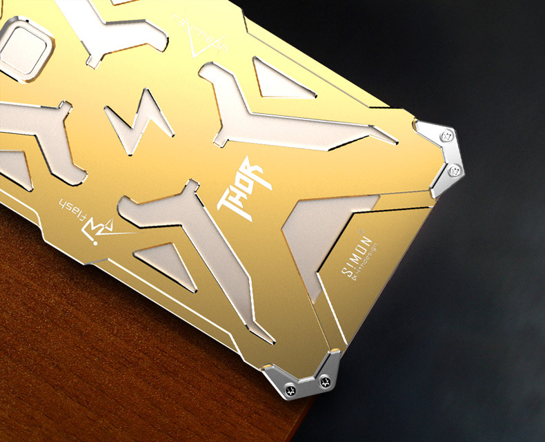 SIMON THOR Aviation Aluminum Alloy Shockproof Armor Metal Case Cover for vivo X7 Plus & vivo X7 