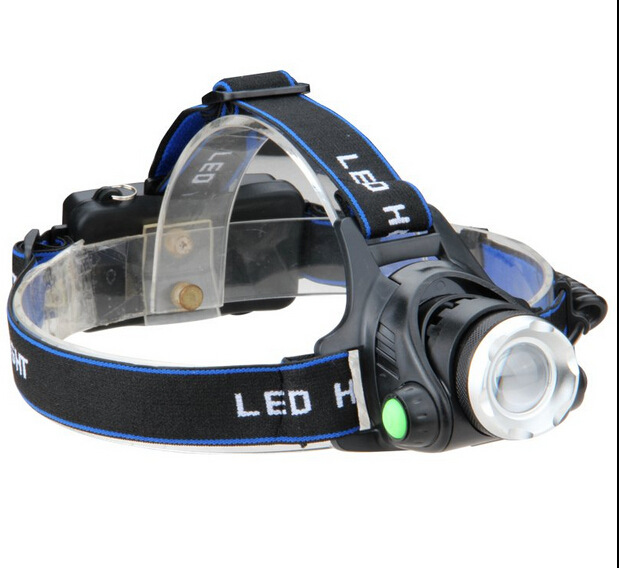 Q5 T6 L2 LED强光头灯伸缩变焦充电远射防水垂钓头灯V9批发代发