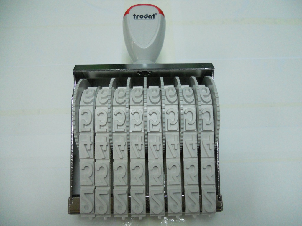 ��Ʒ׿��15158Gӡ�� �ָ�15MM 8λ����ӡ�� Trodat �ɵ������� 