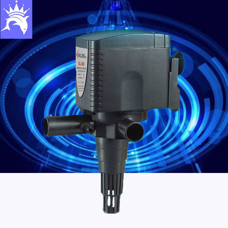 西龍烏龜金魚缸水族箱抽水增氧水循環三合壹潛水泵充氧加氧過濾泵