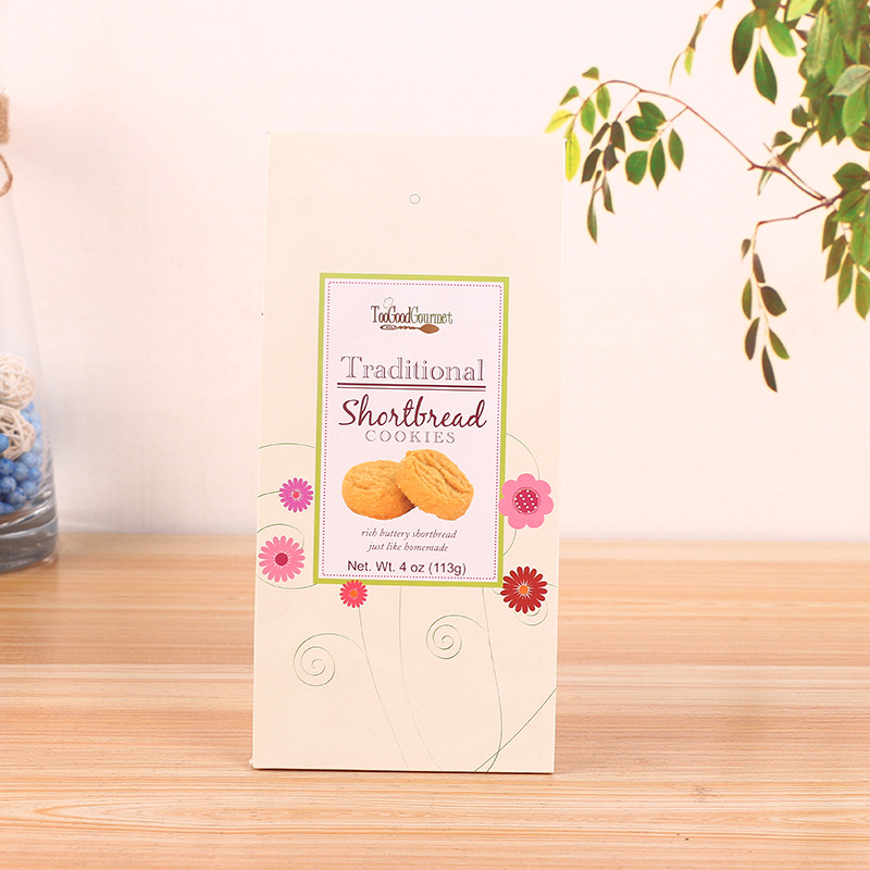 厂家直销环保封口食品包装纸袋 创意白卡纸礼品袋 可来样定制