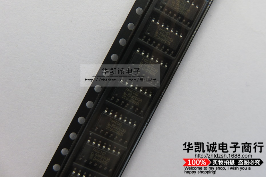 贴片SN74HC14DR  74HC14D 六反相施密特触发器 SOP-14 可直拍
