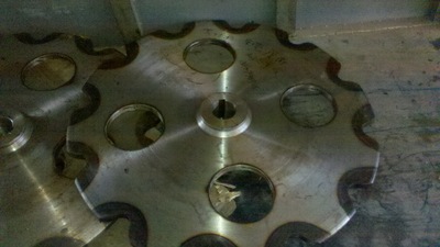 45#钢工业齿轮链轮 2042非标链轮加工 大节距非标传动链轮加工