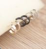 Accessory, fashionable earrings, Japanese and Korean, simple and elegant design