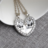 Fashionable set for friend, pendant, necklace, wish, European style