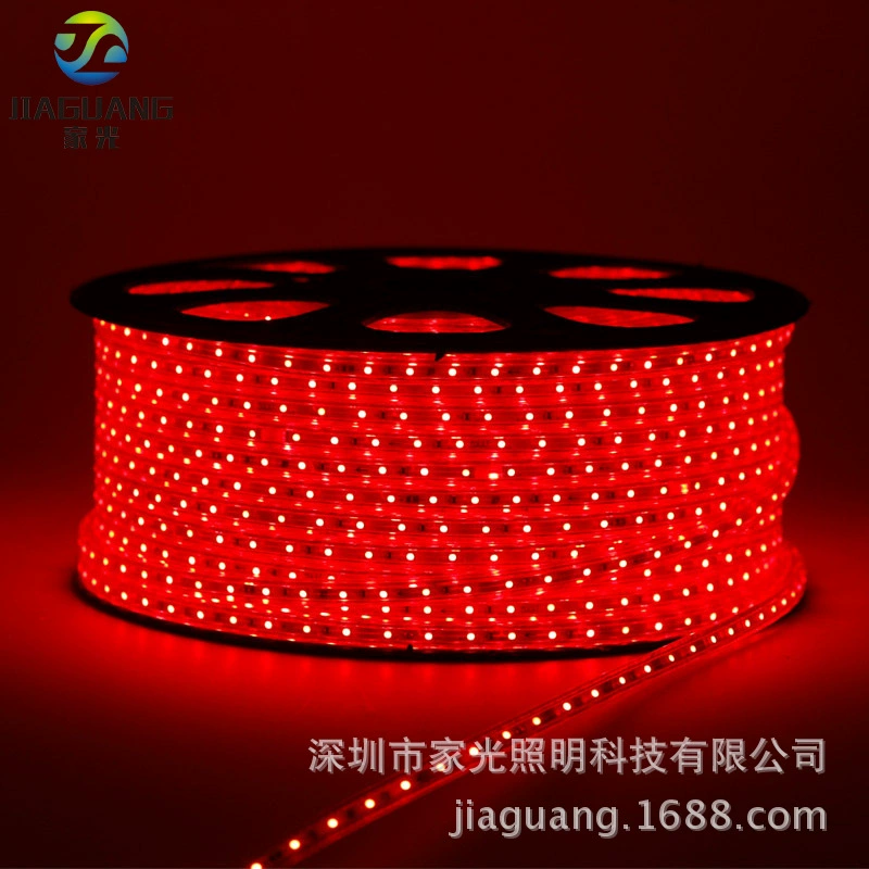 LED дорожная световая лента, суперяркая потолочная лампа для гостиной, 220В, три цвета