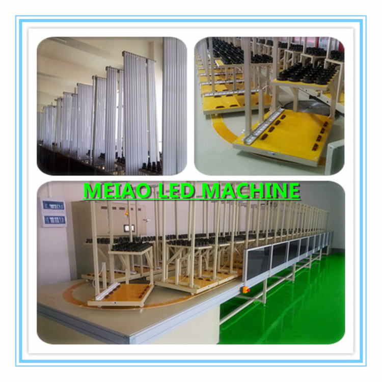 LED日光灯与天花灯 球泡灯混合立式老化线