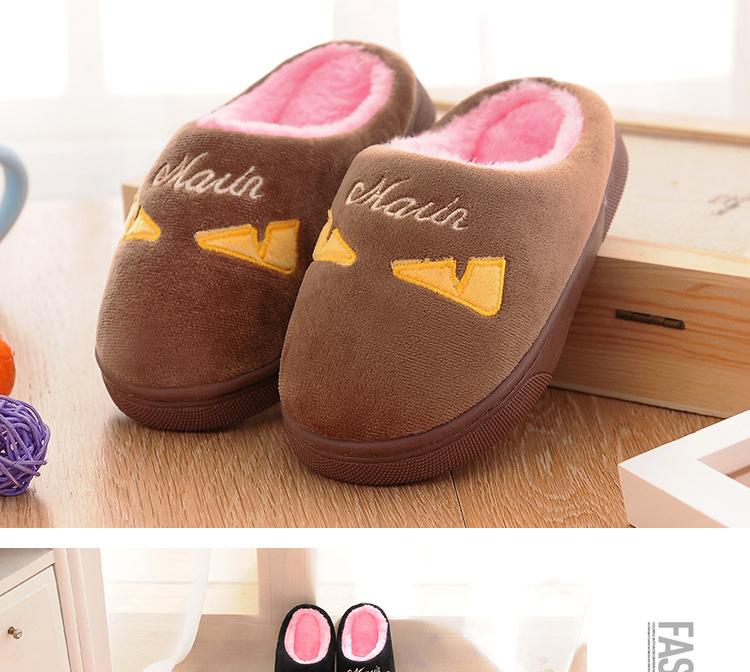 Pantoufles enfants en suède pour hiver - semelle coton - Ref 1004947 Image 26