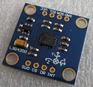 L3G4200D三轴数字陀螺仪传感器模块 角速度模块 GY-50