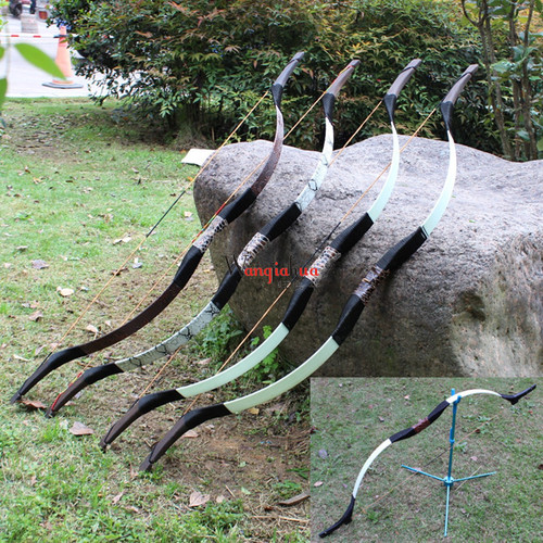 Bow and arrow youth recurve bow children's bow used for practice youth outdoor children's bow children's toy bow