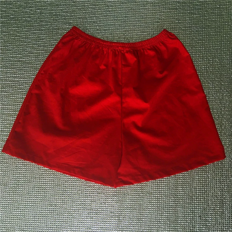 Bông màu đỏ tạp dề đồ lót cô gái trưởng thành nam cảm giác ấm bụng chăm sóc bộ đồ ngủ vui vẻ