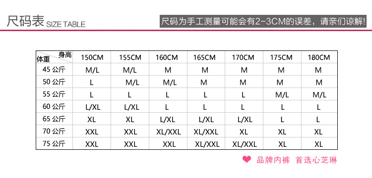 心芝琳 尺寸