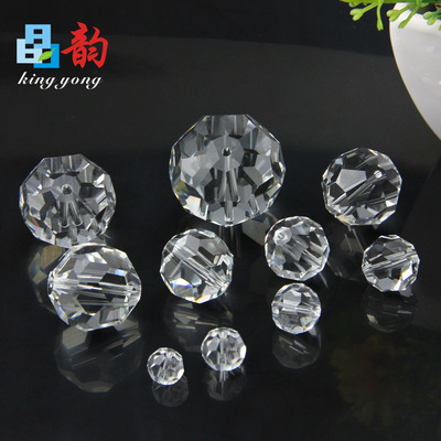 Pujiang crystal Manufactor transparent Colorless Pineapple beads Crystal glass Lighting Accessories goods in stock
