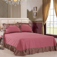 厂家全棉枕套床单3件套小清新单品套件批发1.5床1.8床摆地摊搭档