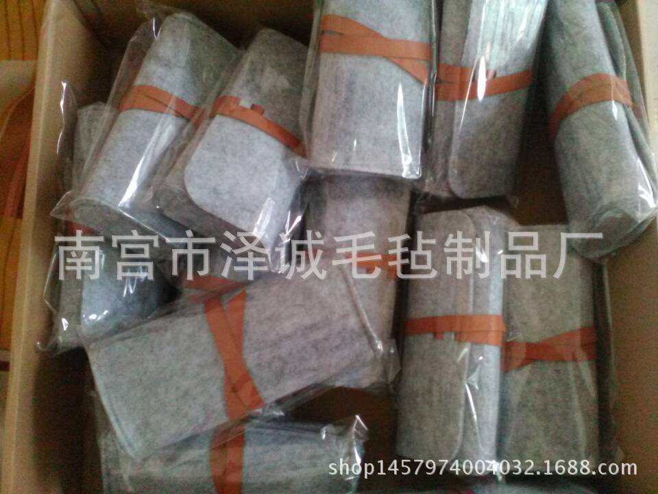 厂家直销 时尚简约毛毡眼睛包 可加工定制 加印LOGO