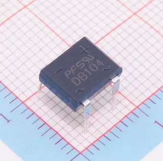 全新原装 整流桥1A400V方桥 DB104 桥堆 直插