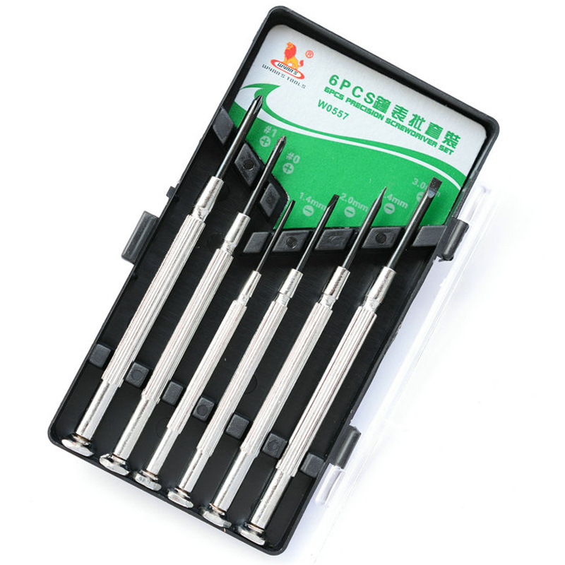 威力狮6件套钟表螺丝刀钟表手机维修工具W0557钟表批精密