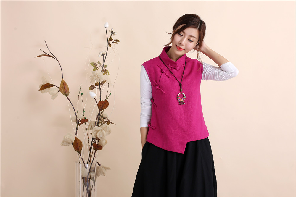 Gilet femme MA FAN TISSU en Chanvre - Ref 3316987 Image 70