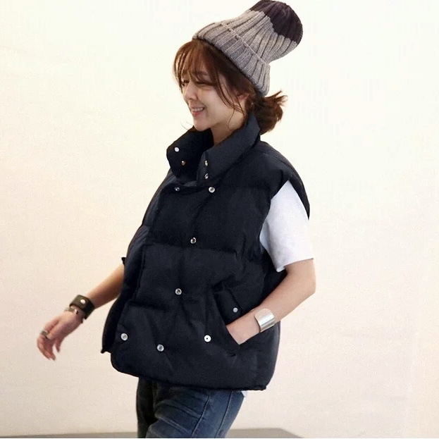 Gilet femme en Mélange de coton - Ref 3318318 Image 4