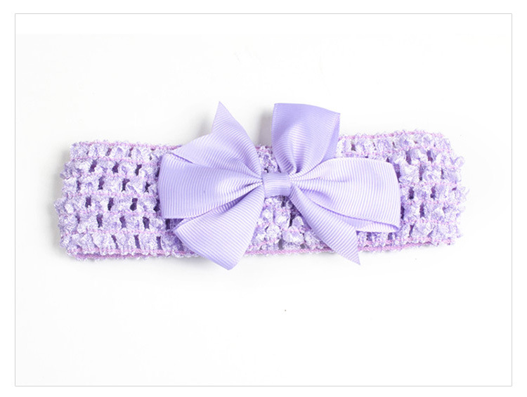 18g Weight Hair Band Hair Accessories Type Daily Occasion Polyester cotton Material Bow Knot Pattern Kid'S Gender Hollow Out Design Fashion Style Fashion Bow Knot Polyester Cotton Hollow Out Hair Band 23