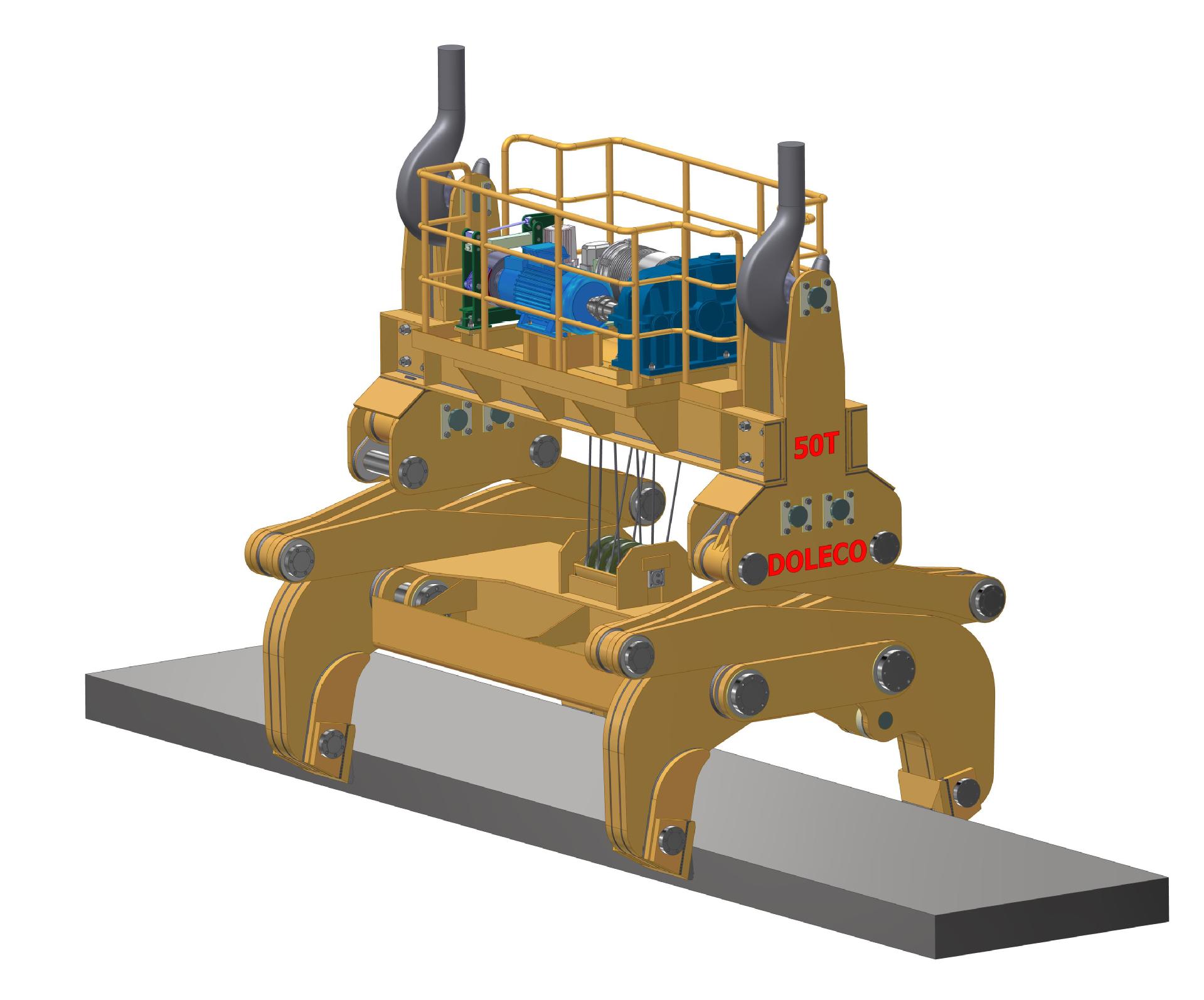 多来劲夹具电动杠杆式板坯夹钳（DLC-BP2）