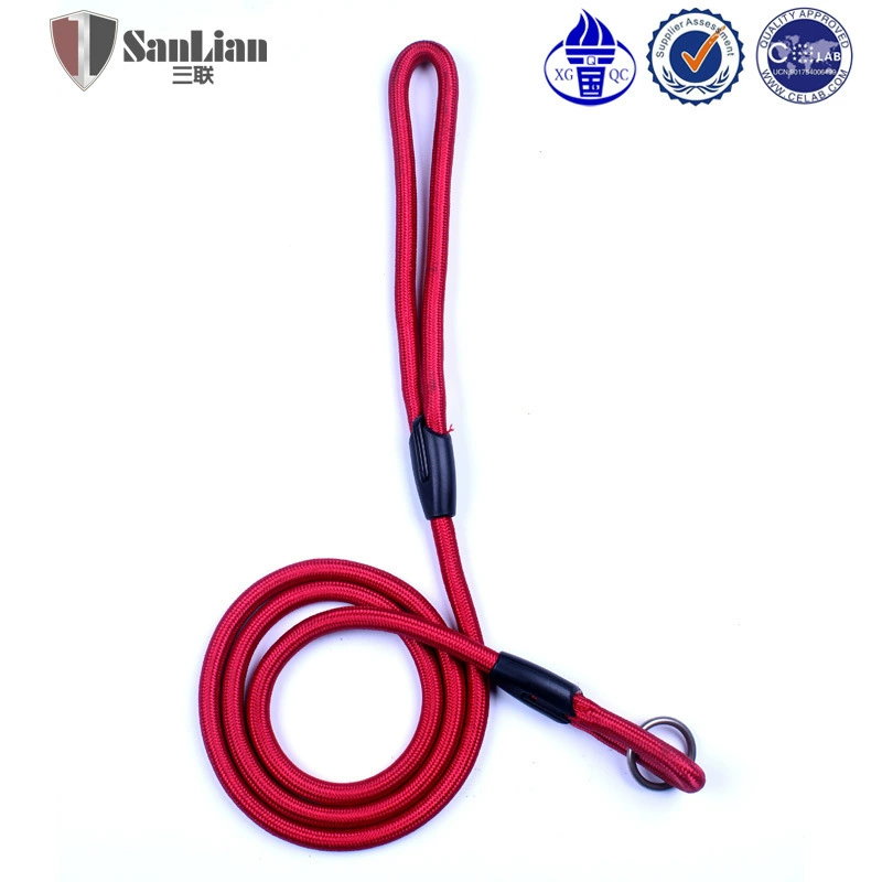 Тройной трос для домашних животных Тяговая веревка для собак Сплошной цвет Круглая веревка Цепная цепь для собак P Цепная веревка для собак