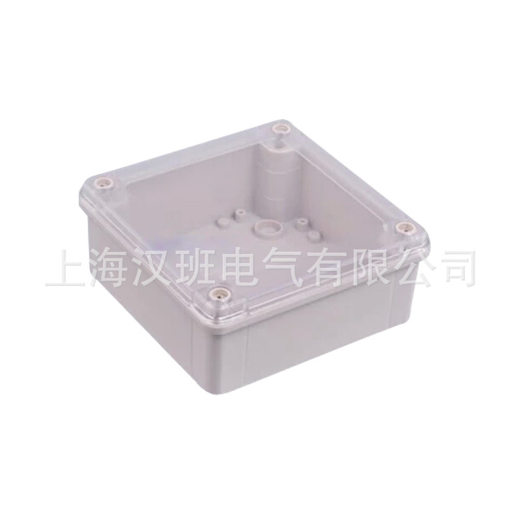 透明盖 145*145*60电源控制盒塑料接线盒电源电气开关盒PCB板外壳