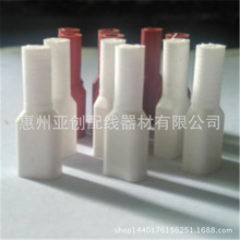 厂家现货直供批发187扁直硅胶端子护套4.8直型硅胶护套耐压阻燃