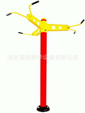 厂家直销 户外健身路径 三人引体 健身器材 英特体育专业定制