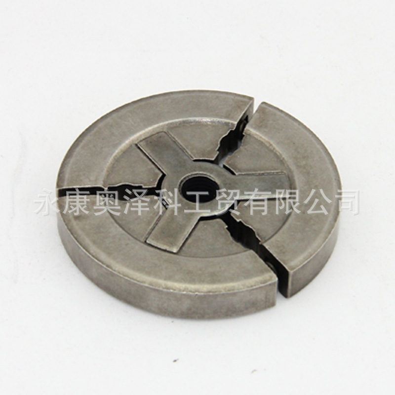 厂家直销 伐木锯汽油锯配件4500/5200/5800/5900配件离合器被动盘