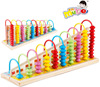 Wooden colorful toy for teaching maths, science and technology