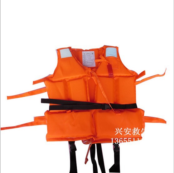 厂家生产救生设备  带跨带儿童防汛救生衣加跨带  浮力衣轻便