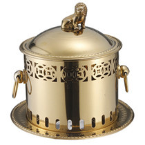 厂家直销中华鼎不锈钢酒精干锅炉，酒店用品固体酒精炉小火锅