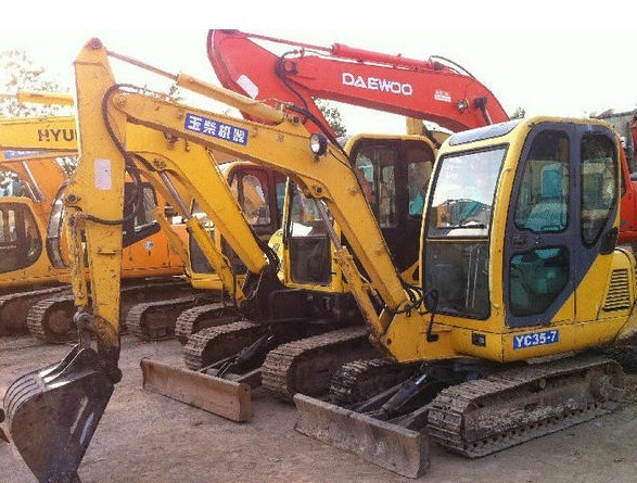 玉柴35-7挖机 多