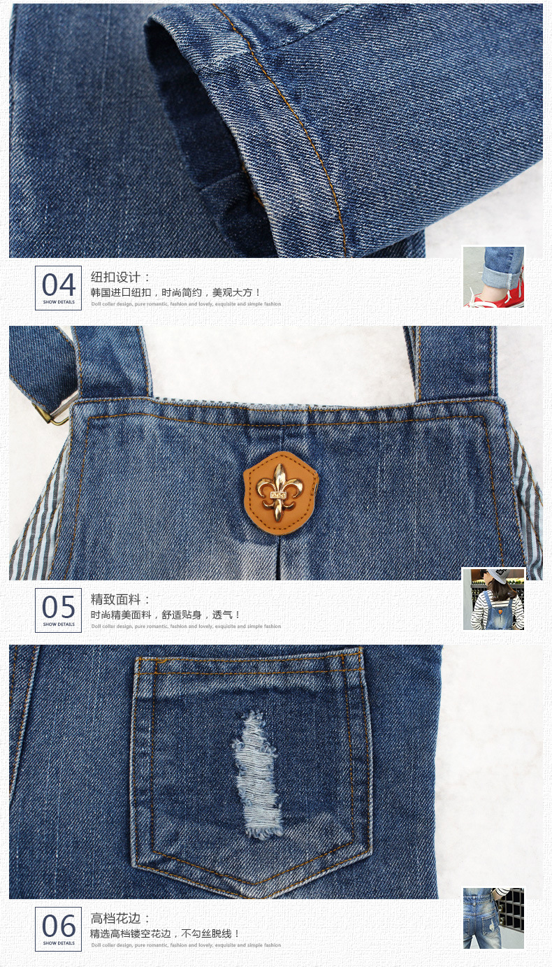 Pantalon fille en toile - Ref 2062107 Image 18